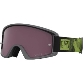 Giro Tazz MTB Goggles - Black/Ano Lime with VIVID Trail Lens (2022)