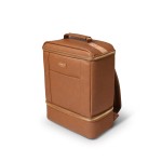 Igloo 26-can Premium Luxe Softsided Dual Compartment Backpack, Cognac