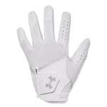 Under Armour Womens Iso-Chill Golf Glove , (100) White / Halo Gray / Halo Gray , Left Hand Large