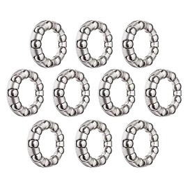 DINGGUANGHE-CUP Bicycle Bike Headset Caged Ball Bearing Frame Front Fork Rear Pearl Retainers Race Cycling Headset Bearing Bicicleta Parts 724 Accessories (Size : 10pcs-46244cm)