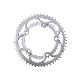 MYEEI Road Bike Chainwheel 130 BCD 53/39T Double Disc Chainwheel Folding Bicycle Chainring Alloy MTB Parts 7/8/9/10 Speed (Color : 53/39T Double disc)