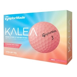 TaylorMade Women's Kalea Golf Ball, Peach, One Size