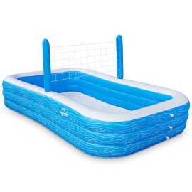 Ingbelle Kiddie Swimming Pool, Family Inflatable Pool, 118
