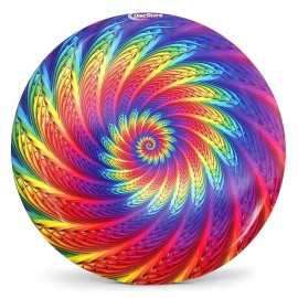 Discraft ESP Buzzz Supercolor Disc Golf Midrange Flying Disc Plus Free Mini Marker - Rainbow Swirl