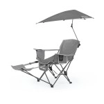 Sport-Brella Beach chair with UPF 50+ Adjustable Umbrella