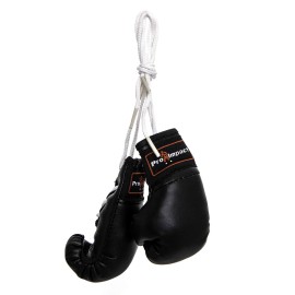 Pro Impact Mini Boxing Gloves - Miniature Punching Gloves - Holiday Christmas Ornament - Hanging Decoration or Souvenir Display - for Home & Car Use - 1 Pair (Purple)