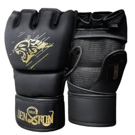 Senston MMA Gloves Grappling Sparring for Man & Woman, Martial Arts Training Boxing, Taekwondo Karate Muay Thai UFC