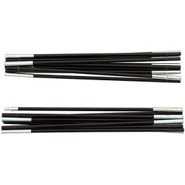 COMMOUDS 2 Packs Beach Tent Poles for Replacement, Fiberglass Tent Rod Lightweight Tent Pole Repair Kit