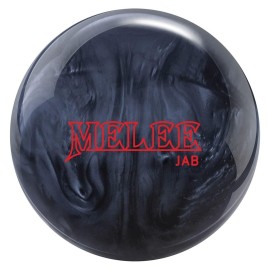 Brunswick Melee Jab Carbon Bowling Ball - Carbon 12lbs