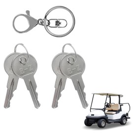 Golf Cart Keys Golf Cart Replacement Ignition Keys 4PCS Fit for EZGO Gas and Electric 1982-Up