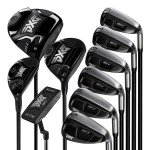 PXG 0211 Z Tactical 10 Set from 6 Iron Thru Pitching Wedge, Sand Wedge, Driver, Fairway, Hybrid, and Putter with Graphite Shafts