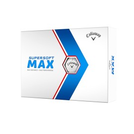Callaway Supersoft Max Golf Balls 12B PK (2023 Version, White)