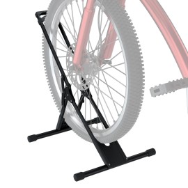 Adjustable Bike Stand,Bicycle Floor Parking Rack,Steady Wheel Holder Fit All Mountain & Road Bikes w/Tire Width under 2.8