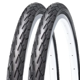MOHEGIA 2 Pack Bike Tires,700x35C Folding Replacement Road Bicycle Tires