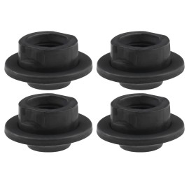 Create idea 4Pcs Rear Axle Nuts Replacement Bicycle Axle Nut Track Nut Bicycle Wheel Nut Bike Accessories for Mountain Bike Training Vehicle 3/8