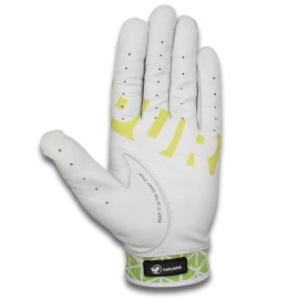 babybird golf 100% Cabretta Leather Golf Glove Neutral Grip Training Aid Green Geometry (Medium/Large)