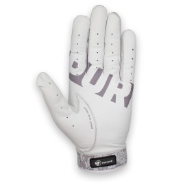 babybird golf 100% Cabretta Leather Golf Glove Neutral Grip Training Aid White Paisley (Medium/Large)
