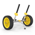 Bonnlo Kayak Cart Dolly Plug-in Kayak Wheels Width Adjustable 6.3