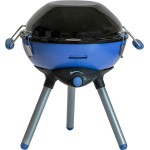 Campingaz Party barbecue, small grill for camping, festivals or picnics, camping grill with flexible cooking options, gas stove with non-stick grill plate and pot holder