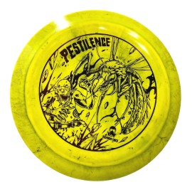 DOOMSDAY DISCS Pestilence Disc Golf Distance Driver East to Throw for Effortless Distance (170-172 Grams)