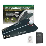 Burning&LIN Golf Putting Tutor Golf Putting Trainer Practice Straight line Putting Correct Putting Posture Accurate Putting Indoor Outdoor for Beginners Kids Adults