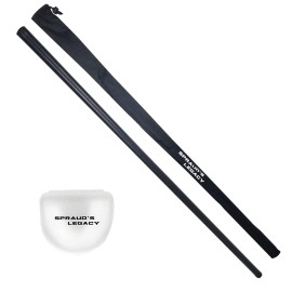 Bo Staff, Foam Padded Training Bo Staff with Carry Bag and Mouth Guard, Bo Staff for Martial Arts, Karate Practice, Sparring, Self-Defense Training, Suitable for Kids and Beginners. (5 ft.)