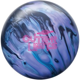 Radical Outer Limits Bowling Ball 14lbs, Purple/Black/Sky Blue