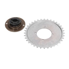 FOLOSAFENAR Bicycle Freewheel Sprocket Kit, 32T Bicycle Chain Sprocket Kit Modified Parts Anti Deformation Powerful Transmission for Scooters for DIY Modifications