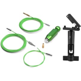 BESNIN Internal Cable Routing kit +Hose Cutter Bicycle Tool Set,Internal Cable Routing Tool+Hydraulic Hose Fitting Insert Tool,Tool for Bicycle Frame Put Out Inner Wire