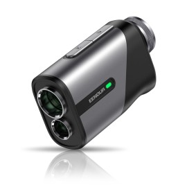 EENOUR Golf Rangefinder Mini with Slope and Pin Lock Vibration, 875Y 6.5X Magnification, Pocket Rechargeable Laser Range Finder Continuous Scan for Golf & Hunting