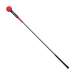 ASWKMOW Golf Swing Trainer Warm up Stick Golf Swing Training Aid for Agility Strength Tempo Balance Speed Practice Golf Accessories for Indoor or Outdoor Men Women Youth (48 Inches)