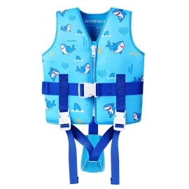 DOOHALO Toddler Swim Vest Kids Swimming Training Vest for Boys Girls Suitable for Age 1 to 8 Years 20Ibs - 46Ibs