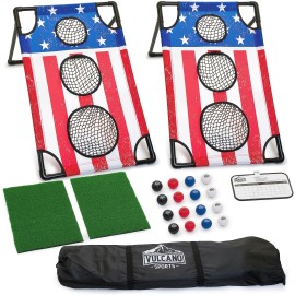 Par 1 Backyard Golf Cornhole Game, Golf Gifts for Men, Golf Accessories for Men, Golf Chipping Game, Golf Equipment, Golf Games for Adults Indoor, Golf Stuff, Golf Training Equipment, Golf Gift