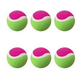 Aunnitery 6 Pcs Toss and Catch Ball Game Replacement Balls, Outdoor Games, Beach Toys, Perfect Beach Games Sets Playground Sets for Backyards 2.5 inches