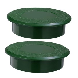 BESPORTBLE 2pcs Green Hole Cup Cover Golf Practice Training Aids Golfing Cup Cups for Putting Green Putting Green Cups Interior Accessories Golfing Accessories Indoor Plastic Child Turf
