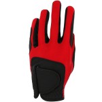 GOLTERS Golf Gloves Men Left Hand for Right Handed Golfer Synthetic Leather Lycra Fiber Adjustable Closure(L)