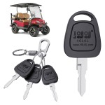 9.99WORLD MALL Replacement Golf Cart Keys,Ignition Key for Club Car DS 1982-Up (4 pcs)