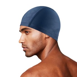 Swimming Cap for Men&Women Lycra Fabric Swim Cap Kids Comfprtable, Breathable, High Elasticity for Braids and Dreadlocks Long/Short Hair