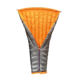 Jolmo Lander Ultralight Backpacking Top Quilts 800fp Duck Down Sleeping Bag Camping Down Sleeping Quilts Outdoor Down Top Quilts Q-500D (Large)
