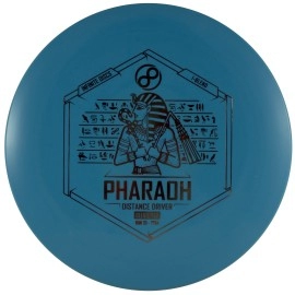 Infinite Discs Pharaoh Maximum Distance Disc Golf Driver I-Blend Grip (Red, 160-169 Grams)