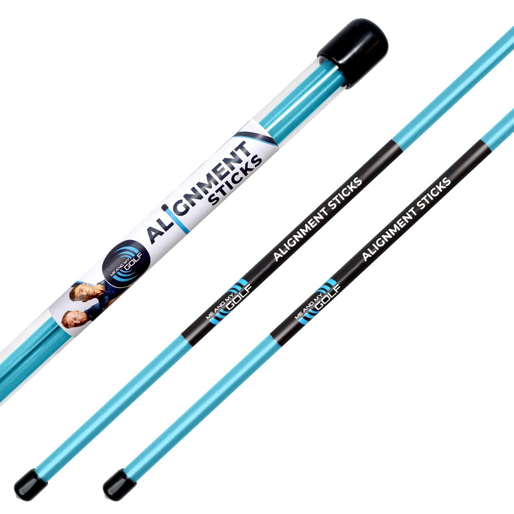 ME AND MY GOLF Alignment Training Sticks - Includes Instructional Training Videos