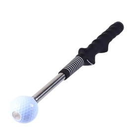 BESPORTBLE Swing Trainer Golf Tempo and Grip Trainer Golf Correction Stick Alignment Training Stick Swing Rod Swing Indoor Telescopic Golfs Swing Stick Plastic Retractable Auxiliary Equipment