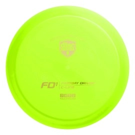 Discmania C-Line FD1 Disc Golf Fairway Driver - Stable Fairway Driver, Flat Profile Disc Golf Driver (Green, 173-176g)