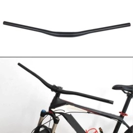 Mountain Bike Handlebars,31.8mm Bicycle Riser Handlebars, 780mm MTB Handlebar, Aluminum Alloy Mountain Bike Bicycle Riser Handlebar Extra Long 780mm with Paint Matte Surface (Black, 780mm)