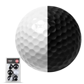 PGM Premium Golf Ball - Performance Golf Ball for Distance and Control - Visual roll Direction Three-Piece Golf Ball - Designed for Advanced Golfers (6 pcs)