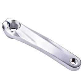 Bike Crank Arm, 170mm Aluminium Alloy Left Crank Arm Bicycle Crank Arm Road Bike Crank Arm Bike Part for 590 610 SLX XT XTR(Silver)