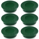 Glimin Golf Cup Cover Golf Hole Putting Green Cup Golf Practice Training Aids Hole Covers for Yard Garden Backyard Game Ball Outdoor Activities (9 Pcs)