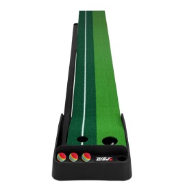 PGM Putting Green Indoor - Putting Matt for Indoors Golf Putting Mat with Auto Ball Return - Golf Mats Practice Indoor Golf Game for Home and Office - Golf Gifts Golf Accessories for Men