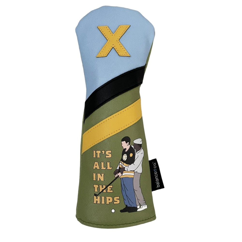 Balanced Co. Funny Golf Club Headcover (Rescue Its All in The Hips)