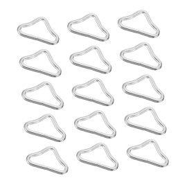 COHEALI 40PCS Tools for Tape Handbag Heavy Cloth Button Ring Bottom Fabric Ocean Child Accessories Jumping Bed Lock Triangle Ring Hardware Mattress Clip L M Ring Ring